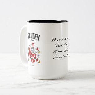 Tasse 2 Couleurs Cullen Family Crest, Traduction & Signification