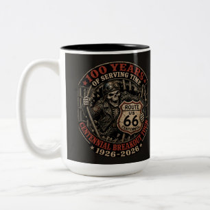 Tasse 2 Couleurs Culture Café Garage du Cavalier squelette