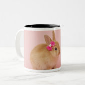 Tasse 2 Couleurs Cuniculus 2 d'Oryctolagus (Devant gauche)