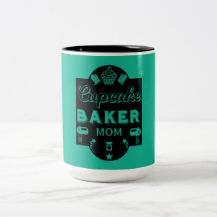 Tasse 2 Couleurs Cupcake Master Baker