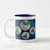 Tasse 2 Couleurs Cupcakes Noël (Gauche)