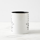 Tasse 2 Couleurs Custom 50th Birthday Gift Personalized Celebration (Centre)