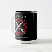 Tasse 2 Couleurs Custom Critical Care Nurse Mom Tactical Syringe Mu (Devant gauche)