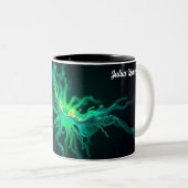 Tasse 2 Couleurs Custom Doctor Nurse Biological Cell Science Art (Devant droit)