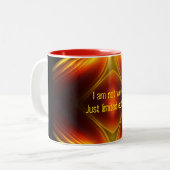 Tasse 2 Couleurs Customisable fun (Devant gauche)