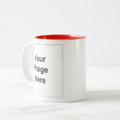 Tasse 2 Couleurs Customisée Mme (Devant gauche)