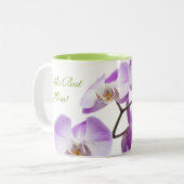 Tasse 2 Couleurs Customizable Mom Orchid (Devant gauche)