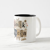 Tasse 2 Couleurs Cute Book Queen (Devant droit)