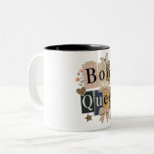 Tasse 2 Couleurs Cute Book Queen (Devant gauche)