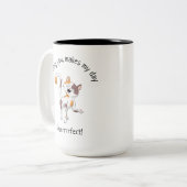 Tasse 2 Couleurs Cute Calico Chat (Devant gauche)