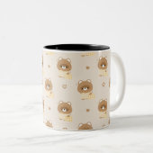 Tasse 2 Couleurs Cute castor (Devant droit)