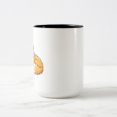 Tasse 2 Couleurs Cute Cozy Sleeping Fox (Centre)