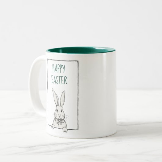 Tasse 2 Couleurs Cute Funny (Devant gauche)