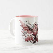 Tasse 2 Couleurs Cute Hummingbird Collection (Devant gauche)