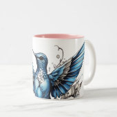 Tasse 2 Couleurs Cute Hummingbird collection Kitchen (Devant droit)