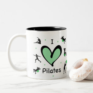 Tasse 2 Couleurs Cute I Love Pilates