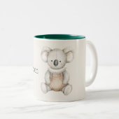 Tasse 2 Couleurs Cute Koala Bear (Devant droit)