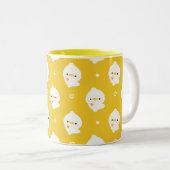 Tasse 2 Couleurs Cute Love Duck (Devant droit)