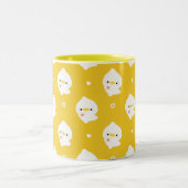 Tasse 2 Couleurs Cute Love Duck (Centre)