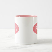 Tasse 2 Couleurs Cute Musique rose Paris (Centre)