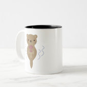 Tasse 2 Couleurs Cute Otter (Devant gauche)
