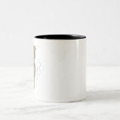 Tasse 2 Couleurs Cute Otter (Centre)
