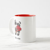 Tasse 2 Couleurs Cute Panda (Devant gauche)