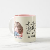 Tasse 2 Couleurs Cute Pink Best Friend Quote (Devant gauche)