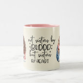 Tasse 2 Couleurs Cute Pink Best Friend Quote (Centre)