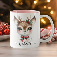 Cute renne de Noël personnalisé