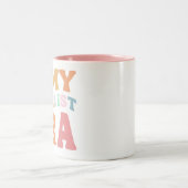 Tasse 2 Couleurs Cute romancière moderne (Centre)