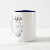 Tasse 2 Couleurs Cute Sheep (Devant gauche)