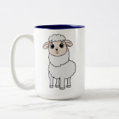 Tasse 2 Couleurs Cute Sheep (Gauche)