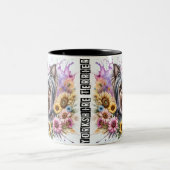 Tasse 2 Couleurs Cute Yorkshire (Centre)
