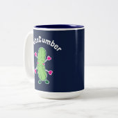 Tasse 2 Couleurs CuteCumber (Devant gauche)