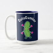 Tasse 2 Couleurs CuteCumber (Gauche)