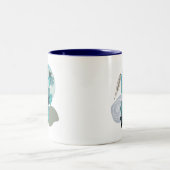 Tasse 2 Couleurs Cyan Boho (Centre)