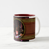 Tasse 2 Couleurs Cyberpunk - Compétences de fou (Devant droit)