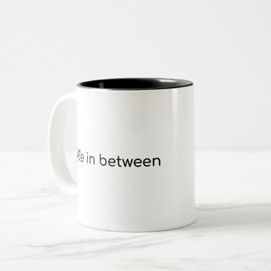 Tasse 2 Couleurs Cycle entre (Devant gauche)