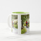 TASSE 2 COULEURS CYCLISME (Devant gauche)