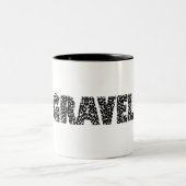 Tasse 2 Couleurs Cyclisme de gravier (Centre)