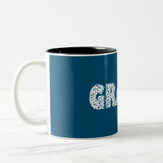 Tasse 2 Couleurs Cyclisme de gravier (Gauche)