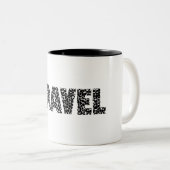 Tasse 2 Couleurs Cyclisme sur gravier (Devant droit)