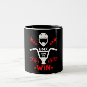 Tasse 2 Couleurs Cyclistes BMX Freestyle