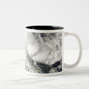 Tasse 2 Couleurs Cyclone tropical Olga au-dessus de l'Australie du