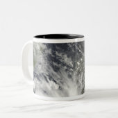 Tasse 2 Couleurs Cyclones tropicaux Eric et Fanele (Devant gauche)