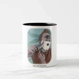 Tasse 2 Couleurs Cyclops grecs Couteau Rasage Imaginaire Art Café M