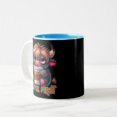 Tasse 2 Couleurs D'abord le café (Devant gauche)