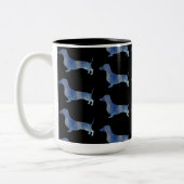 Tasse 2 Couleurs Dachshund léopard (Gauche)