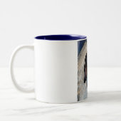 Tasse 2 Couleurs Dachshund noir et feu (Gauche)